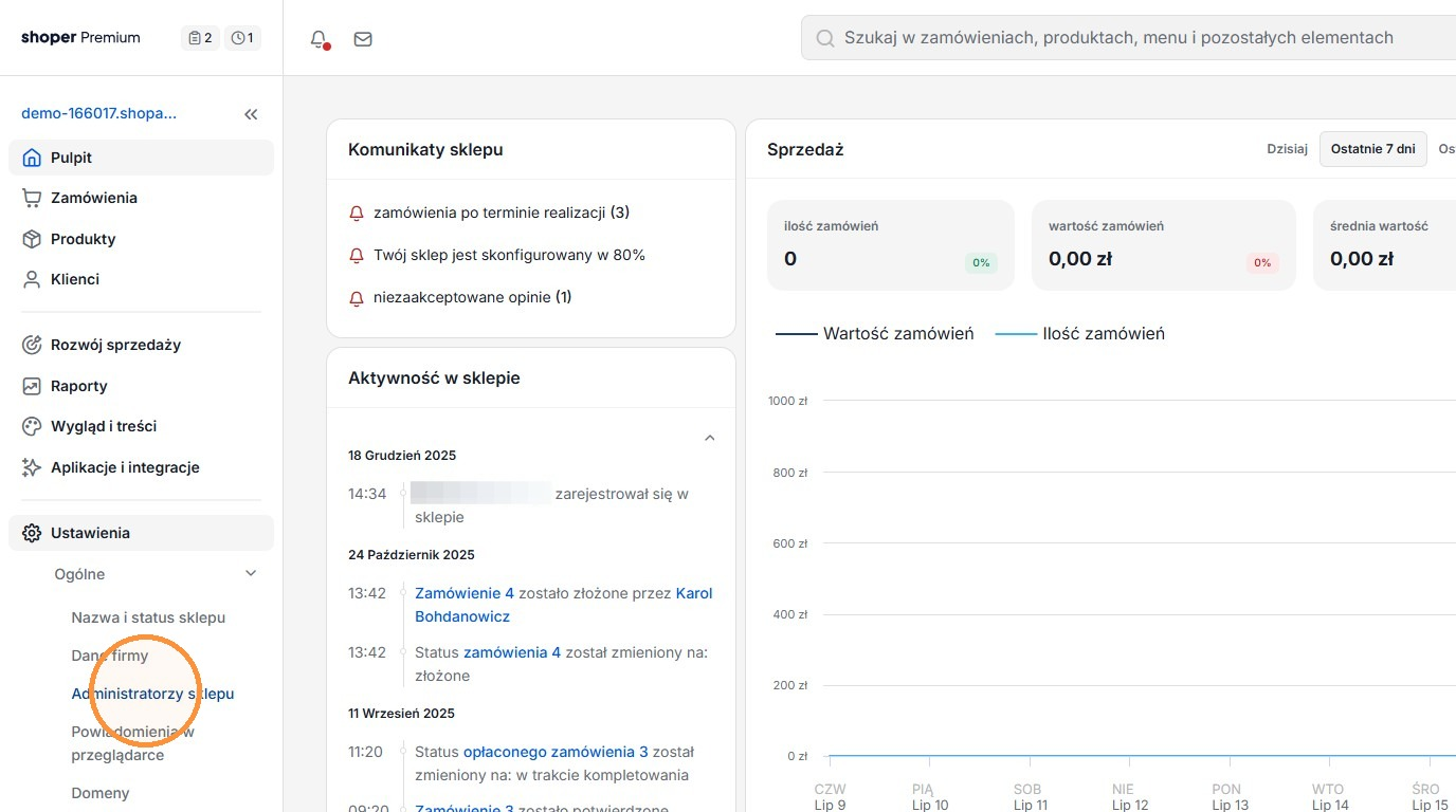 Krok 4 administratorzy