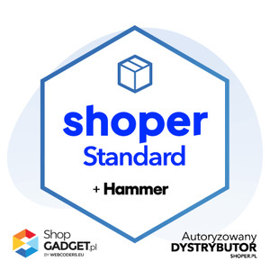 Zestaw startowy Shoper Standard z szablonem Hammer