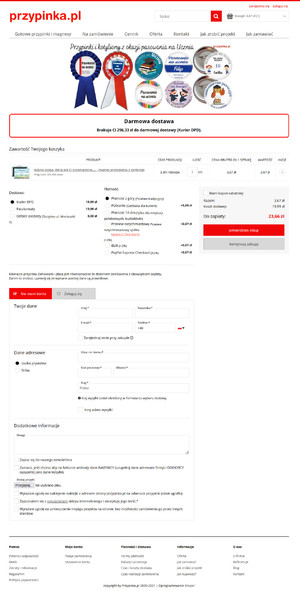 przypinka.pl (formularz nowoczesny)