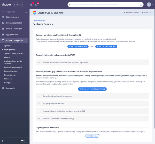 Wbudowane Centrum Pomocy