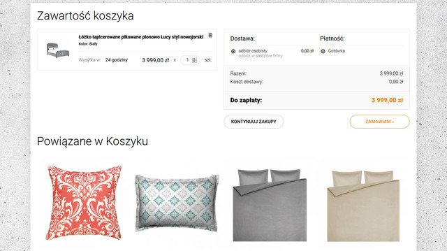 Powiązane w Koszyku - moduł (szablon Umbrella)