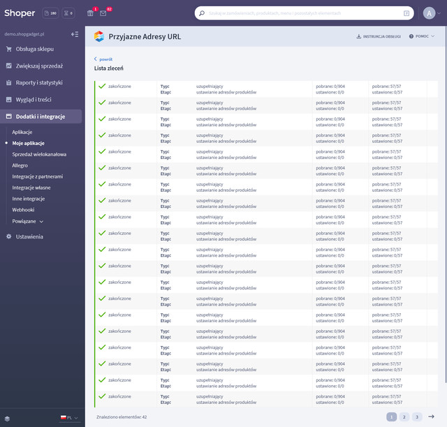 Postępy generacji adresów