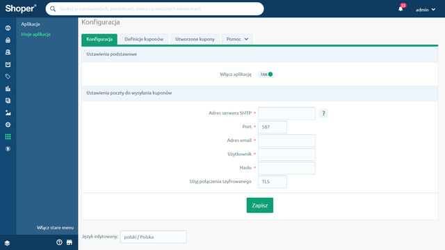 Konfiguracja poczty