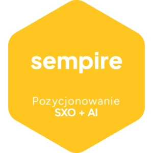 Pozycjonowanie SXO i AI dla Shoper od Sempire