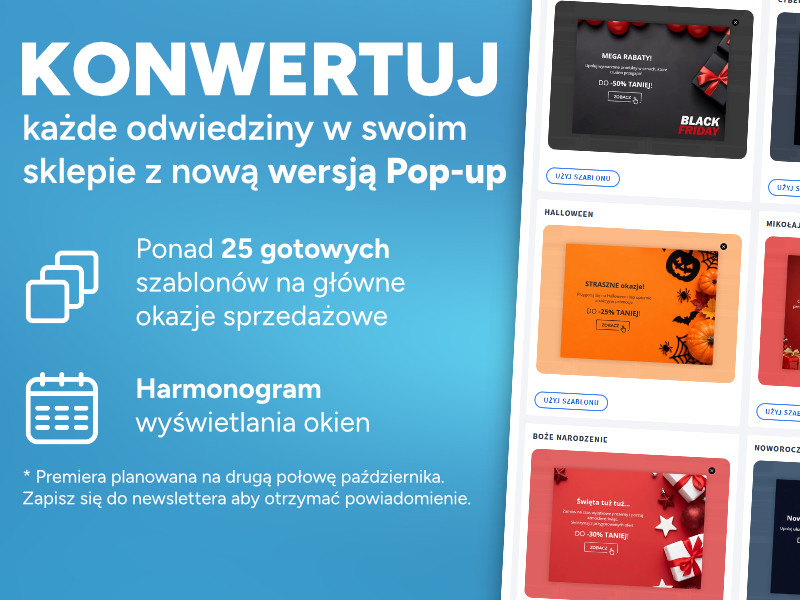 Nowa wersja Multi Pop-up