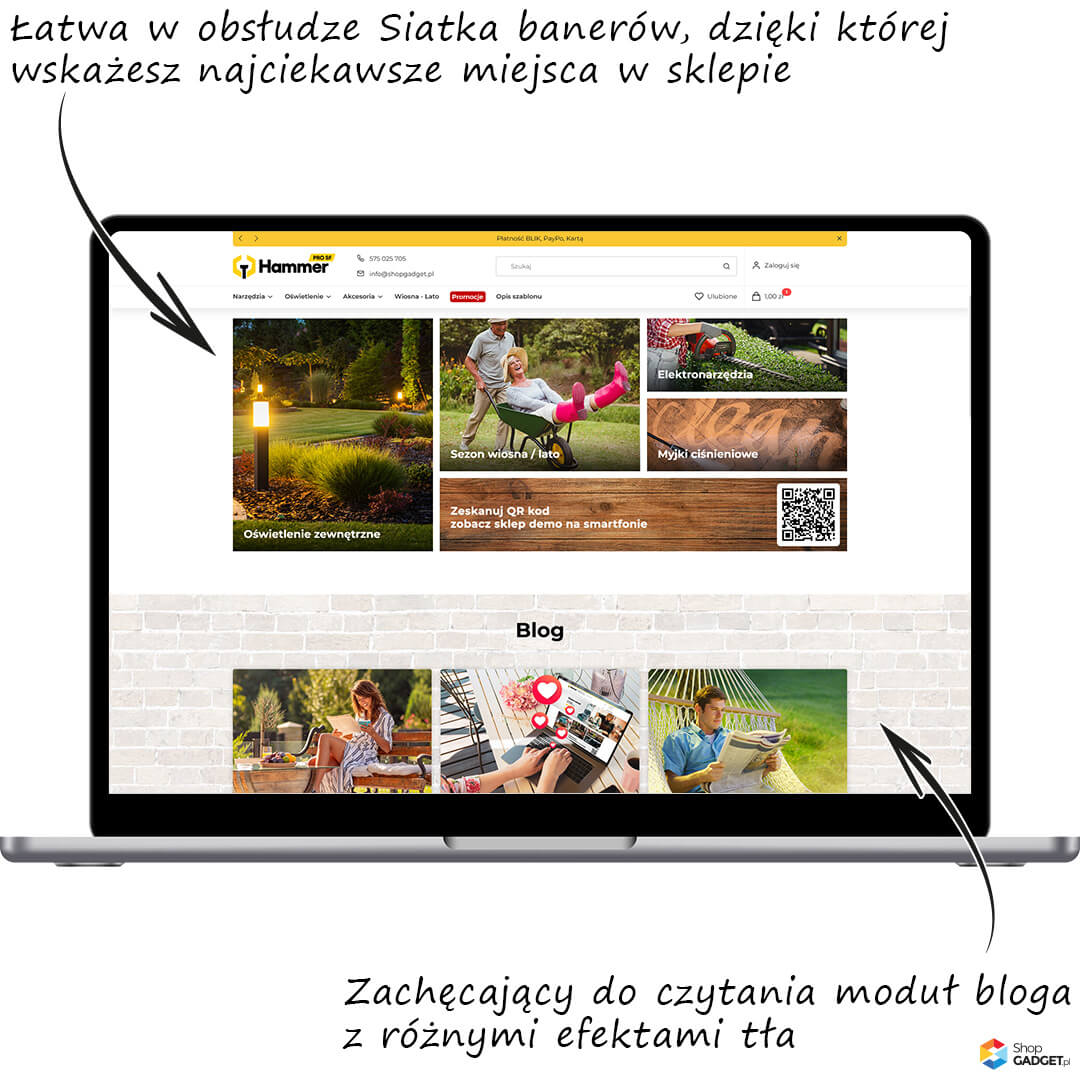 Siatka banerów